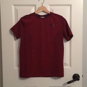 Dark Red Under Armour T-Shirt